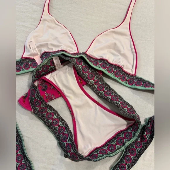 Victoria Secret - Vintage paisley print bikini - Picture 8 of 11